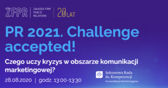 Marcin Olkowicz prelegentem konferencji PR 2021. Challenge accepted!